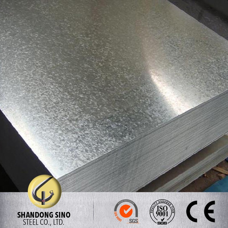 Chromium Free Passivation Z80 Coated GI Steel Plate Galvanized Iron Sheet