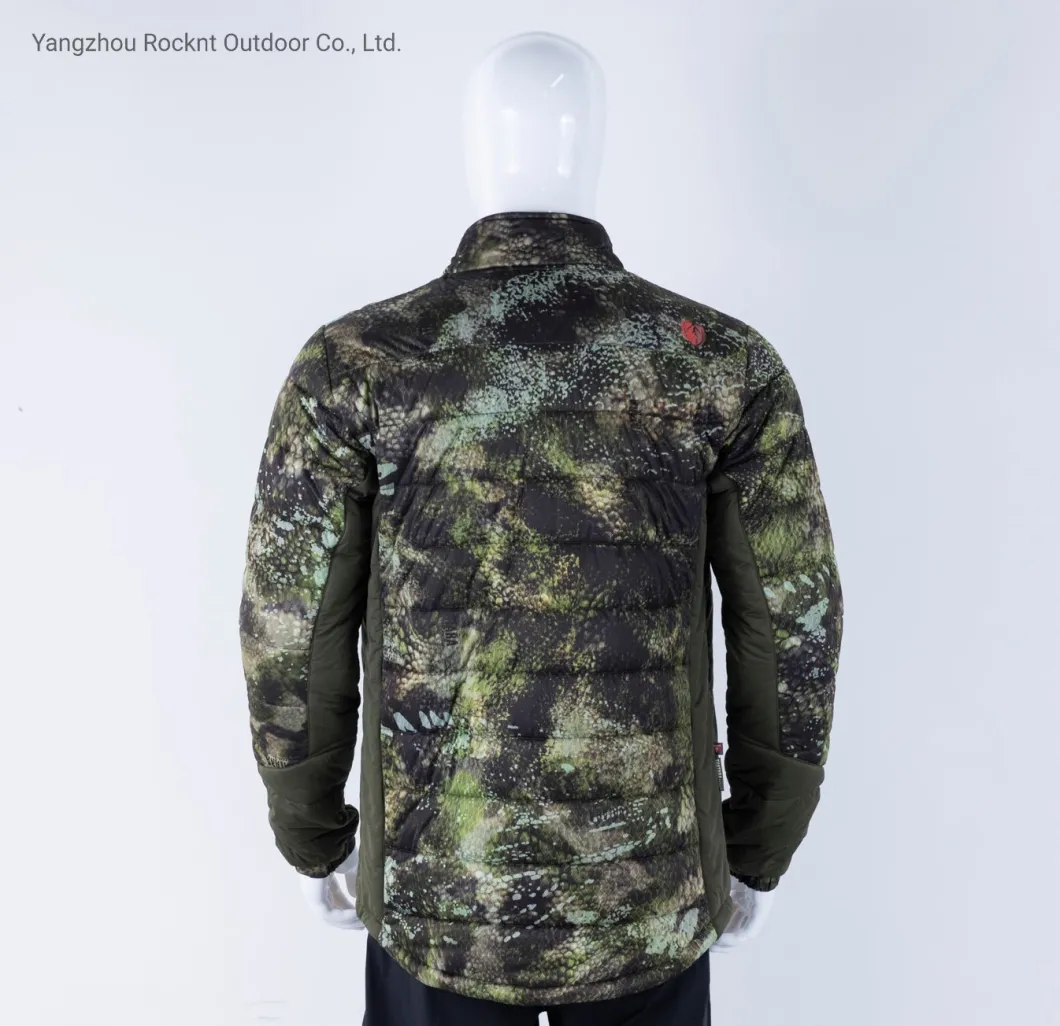 Windproof Outdoor Camo Hunting Fishing Lightweight Padded Jacket