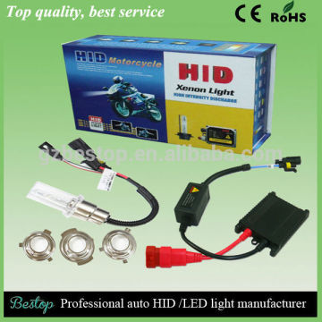 Hot!!! bestop high quality moto hid xenon slim kit h6-3