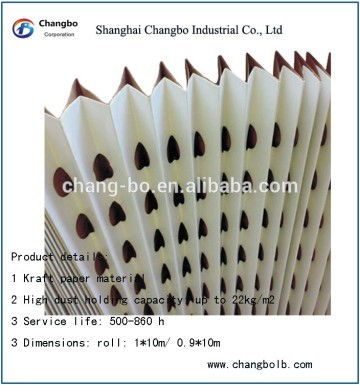 Paint booth Paint filter paper/pleated Accordion filters