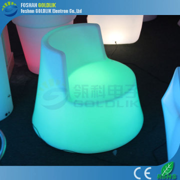 Colorful plastic led light up chairs GKS-083MR