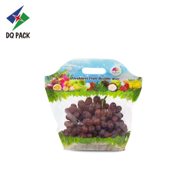 grape fruit vent bag stand up pouch