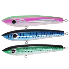 25cm Wooden Pencil Trolling Lure - Hard Stick Bait for Big Game Fishing