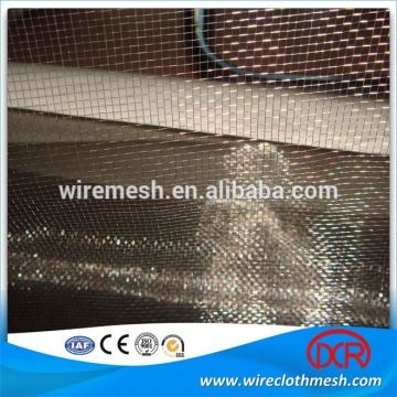 One way vision mesh window screen