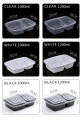 Anpassade PP Food Container Bento Boxes