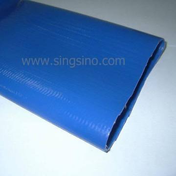 blue pvc layflat hose