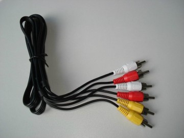 china supplier RCA to RCA male cable av cable