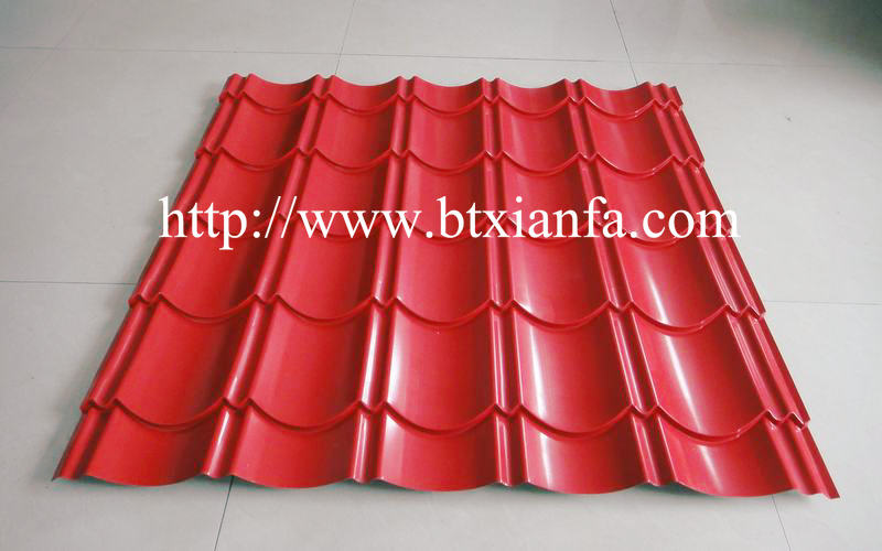 Full Automatic Roof Glazed Tile Roll Forming Machine