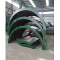 new fully-open door tire pyrolysis plant