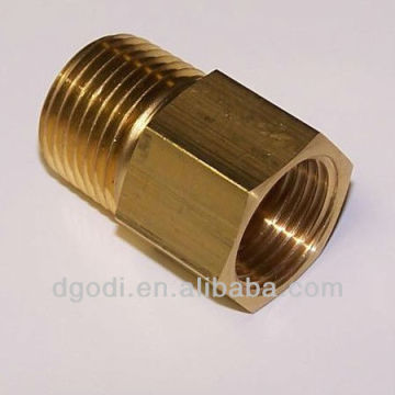 brass threaded male and female bolt