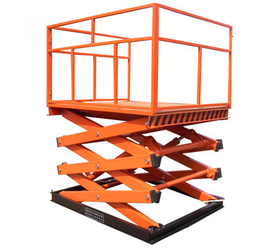 Eenvoudige hek lift platform