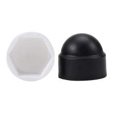 Plastic nut protection caps