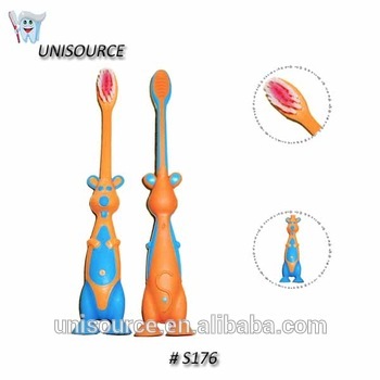 Kids toothbrush with suction