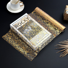 Shiny Silk Dining Table Runner for Living Room & Wedding Decoration