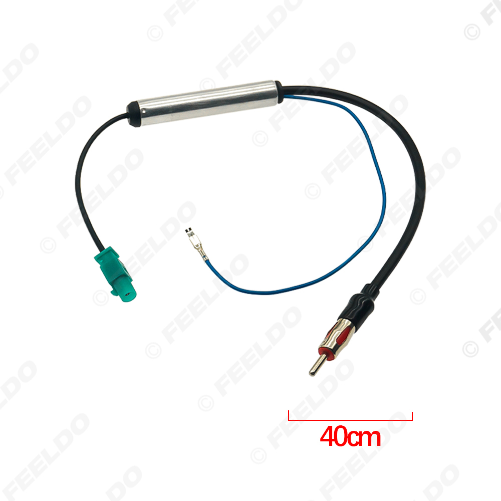 Radio Adapterkabel passend für Audi VW Skoda Seat Quadlock ISO Fakra