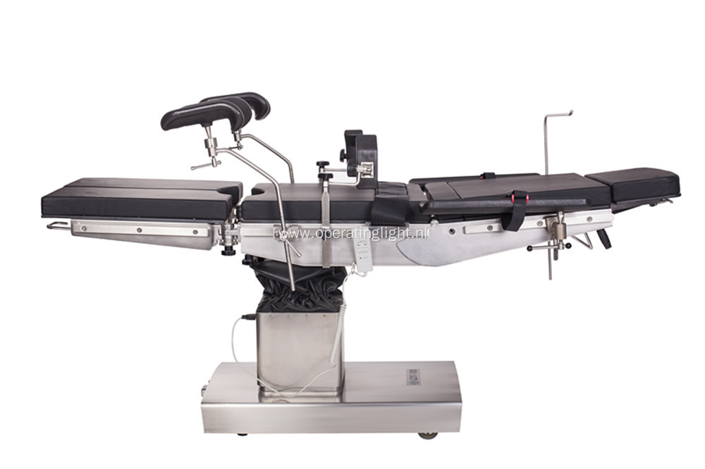 Medical electric operating table