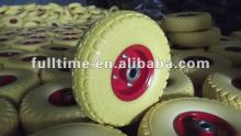 Cheap pu flat free wheel