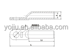 DTG Copper Cable Lugs Electrical Terminal Connector