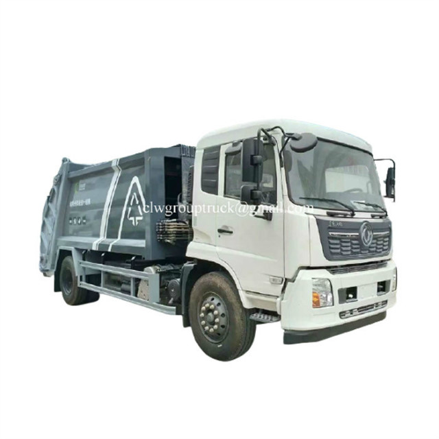 Dongfeng 4x2 5T 8M3 شاحنة القمامة الضاغطة