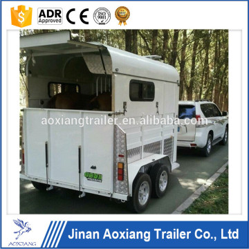 australia standard horse trailer with kitchen,2 horse load horse float