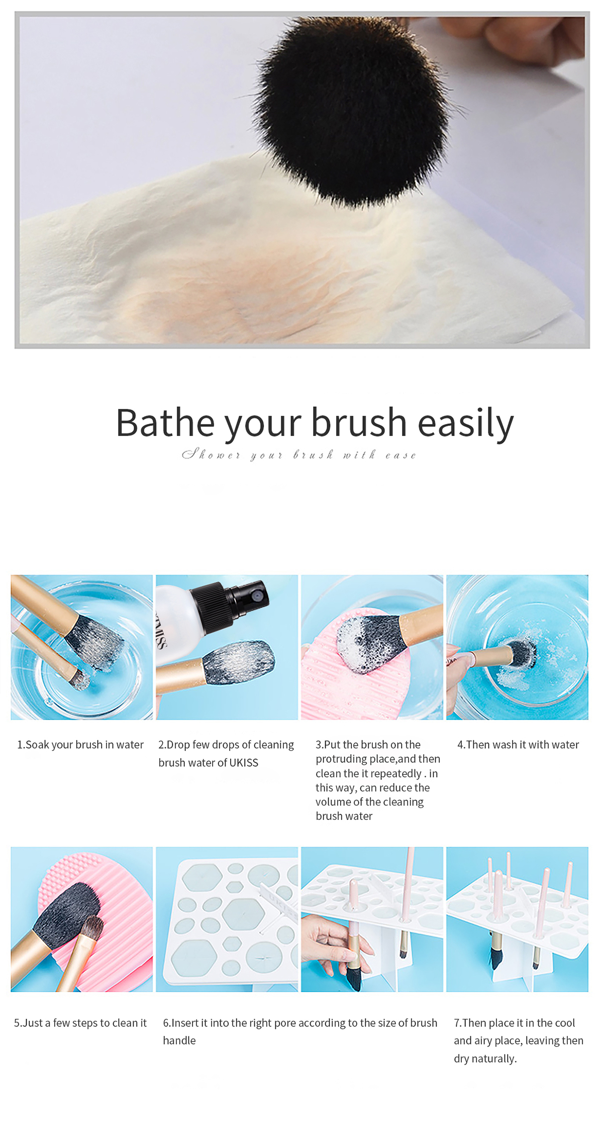 Private Label Liquid Face Makeup Brush Cleanser Spray Private Label Liquid Face Makeup Brush Cleanser Spray