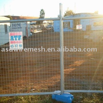 square wire fence