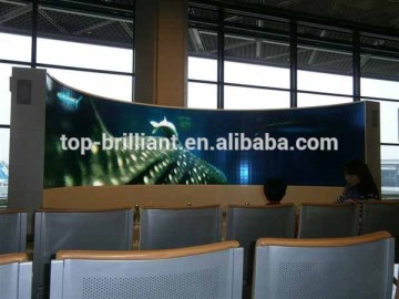 6mm pitch arc-shaped cabinet led display screen