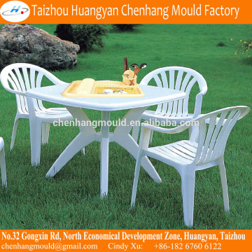 plastic garden chairs and tables moulds