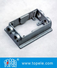 1-1 / 2” Deep 4 Holes / 6 Holes One-gang Flanged Extension Rings Weatherproof Electrical Boxes
