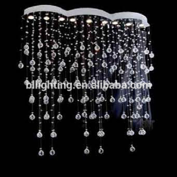 Modern crystal chandelier raindrop for home