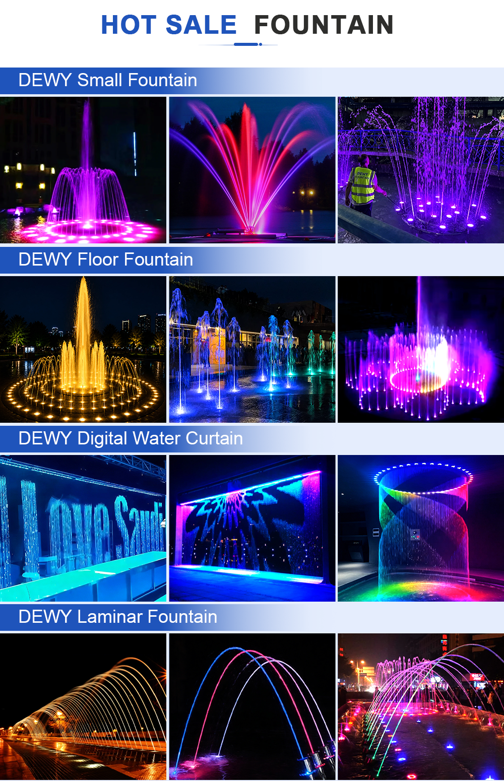 Nemli çeşme DEWY fountain