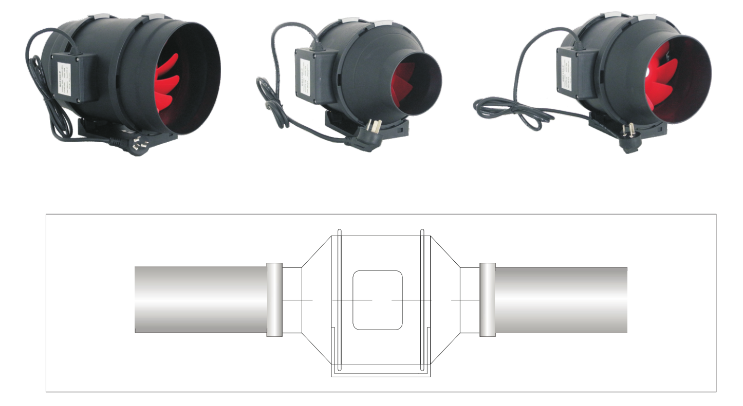 Best Price mixed flow ducted exhaust fan hydroponics grow tent inline duct fan for building air-conditioning system