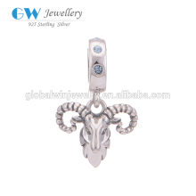 Hotsell Silver Charm Sheep dangle Charm Lucky Body Charm