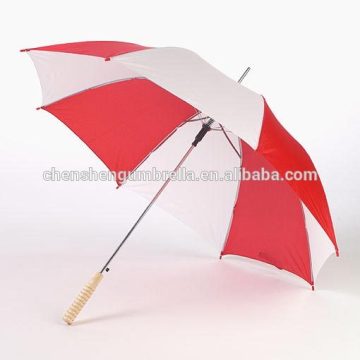 metal frame straight auto open umbrella