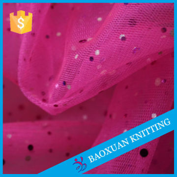 Tulle micro plain mesh fabric see through fabric for dress embroidery