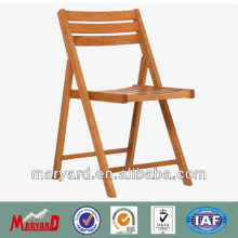 High quality finish teak folding patio chairs MY13TW08A