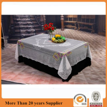 Printed lace table cloths with many style/ lace table topper