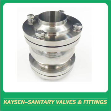 Hygienic Flanged Non-Return Valves Ball Type