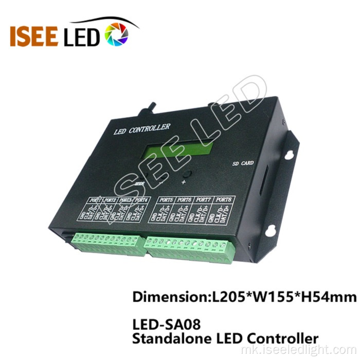 Контролер DJ LED осветлување самостојно контролор DMX