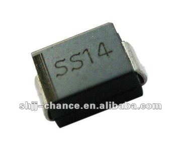 SS14 SMA schottky barrier rectifiers