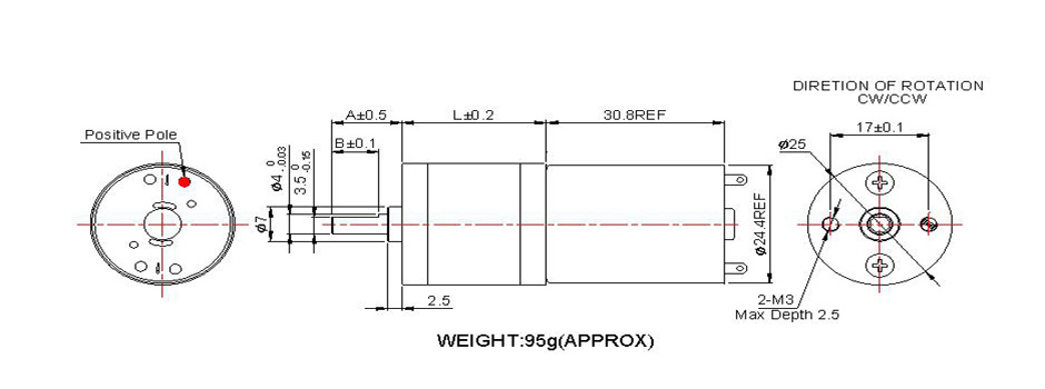 low noise small gear reduction motor with speed controller 12v dc gear motor