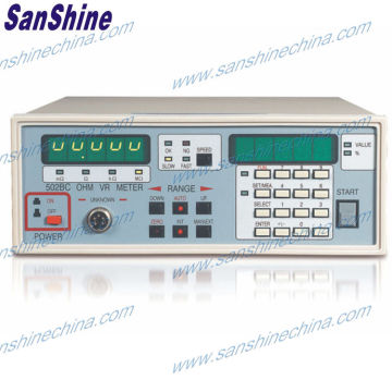 Precision digital DCR meter