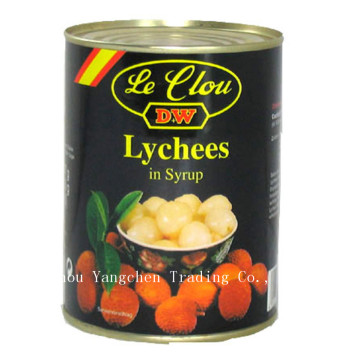 Vietnam canned Lychees/ Litchi in light syrup