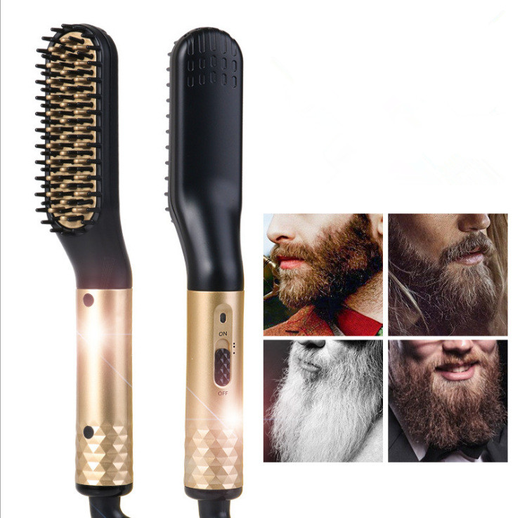 Electric Men Hair Beard Straightening Styling Comb