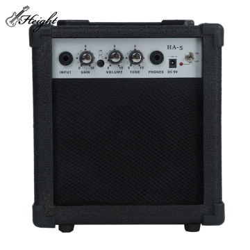5W Multifunctional Guitar and Bass Amplifier Combo for Guitarra