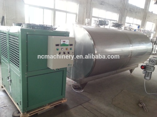 Food sanitary stainless steel 5000L directly fresh milk chilling/cooling vessel