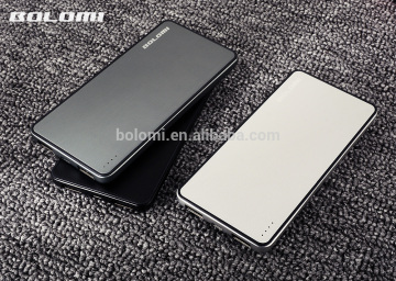 2016 best selling aluminum power bank rechargeable mobile power supply