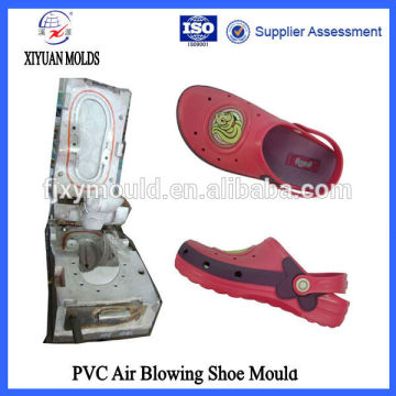 New Arrival Kids PVC Plastic Air Blow Clog Shoes Mould