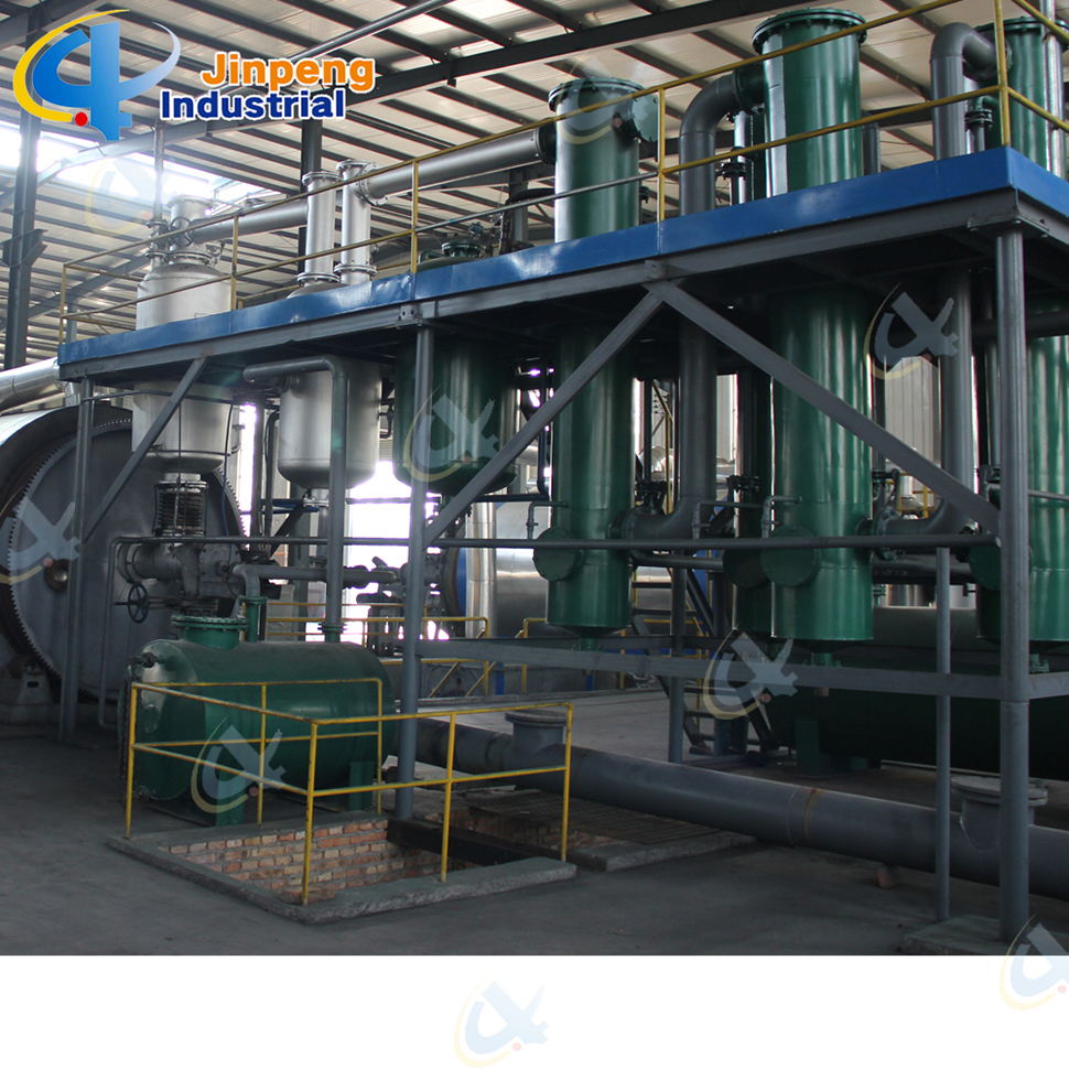 Carbon Black Incinerator Waste Plastic Pyrolysis Machine