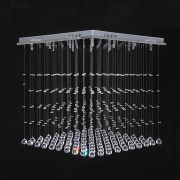 Luxury Crystal Ceiling Light, Modern, Simple Suspension Wire, for Bedroom, Living Room, Dining Room